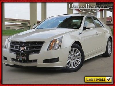 Cadillac : CTS Luxury With Sunroof used 11 Caddy CTS wht Diamd certified warranty low Financing avail