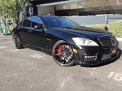 Mercedes-Benz : S-Class S63 AMG 2011 mercedes benz s 63 amg black v 8 twin turbo amg performance package low miles