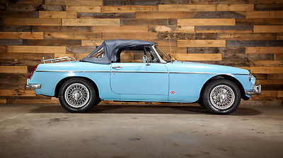 MG : MGB 1963 mg mgb 89 k amazing history irish blue rust free fresh top end wow