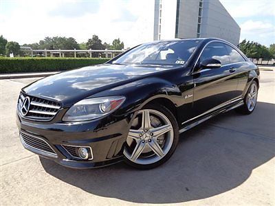Mercedes-Benz : CL-Class 2dr Coupe 6.3L V8 AMG 08 cl 63 amg sport leather heated cooled seats sunroof nav wood trim great