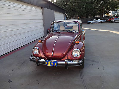 Volkswagen : Beetle - Classic Karmann 1978 vw beetle convertible champagne edition ii fully optioned only 7 k original