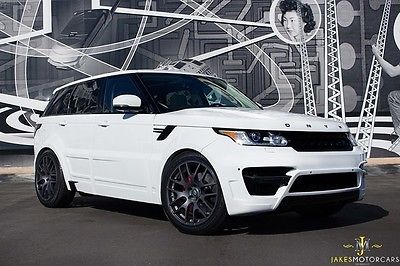 Land Rover : Range Rover Sport Supercharged ONYX WIDE BODY EDITION 2015 range rover sport supercharged onyx wide body edition one of a kind
