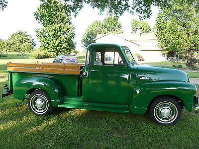 Chevrolet : Other Pickups 5 window 2door 1953 chevrolet 1 2 ton c 3100 five window p u real nice truck needing a new home