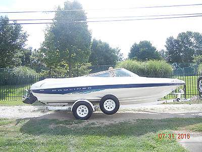 BAY LINER CAPRI  SKI BOAT WITH TRAILER 1998 20 FT VERY GOOD CONDITION