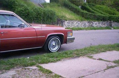 Cadillac : DeVille chrome 1977 cadillac sedan deville 455 olds rat v 8 garage kept
