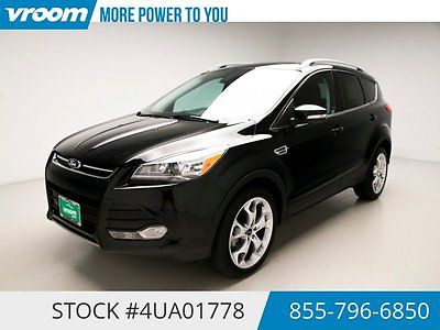 Ford : Escape Titanium Certified 2014 23K MILES 1 OWNER 2014 ford escape 4 x 4 titanium 23 k miles nav sunroof 1 owner clean carfax vroom