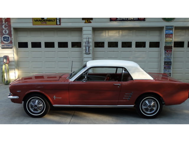 Ford : Mustang 1966 mustang 289 engine pony interior