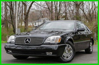 Mercedes-Benz : S-Class S500 1994 mercedes s 500 coupe serviced low 63 k miles california loaded rare carfax