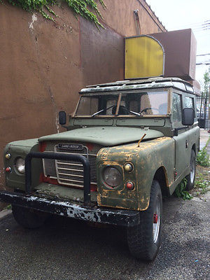 Land Rover : Other Green 1965 series iia land rover lhd dual fuel with lp gas conversion kit