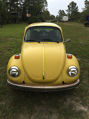 Volkswagen : Beetle - Classic 2 Door 1973 vw super beetle yellow
