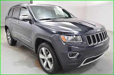 Jeep : Grand Cherokee Limited 3.6L V6 Gas 4WD SUV - Leather Back-Up Cam Remote Start Uconnect 5.0in 2015 New Jeep Grand Cherokee Limited