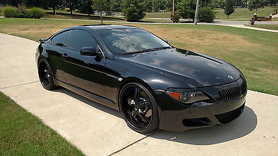 BMW : 6-Series BMW 6 Series BLACKED OUT Rare Interior $10K EXTRAS 2005 645 ci 645 ci bmw loaded forged rims leather dvd moonroof tinted windows