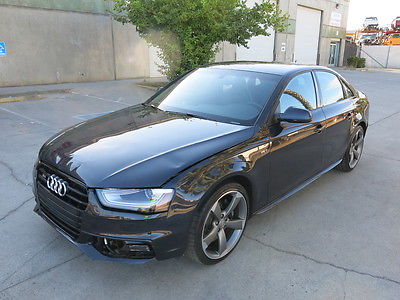 Audi : S4 S4 2014 audi s 4 damaged wrecked rebuildable salvage low miles low reserve loaded 14