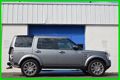 Land Rover : LR4 Lux Premium 3rd Row HK Audio Navigation 29000 Mls Repairable Rebuildable Salvage Runs Great Project Builder Fixer easy Rear Hit