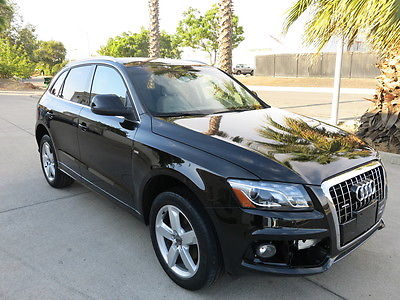 Audi : Q5 Q5 2012 audi q 5 s line s damaged wrecked rebuildable salvage awd low reserve 12