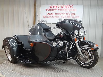 Harley-Davidson : Touring 2006 harley davidson electra glide ultra classic flhtcui w sidecar salvage