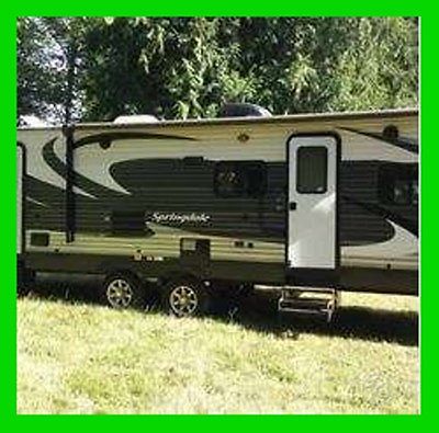 2014 Keystone Springdale 28SC 28' Travel Trailer Slide Out A/C TV Cable Ready