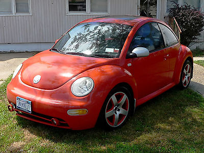 Volkswagen : Beetle-New 2 Door 2002 vw new beetle gls 1.8 l turbo 150 hp 5 speed manual 137 838 miles
