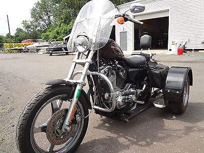 Harley-Davidson : Sportster 2006 harley davidson 883 low sportster good condition w voyager kit at dealer