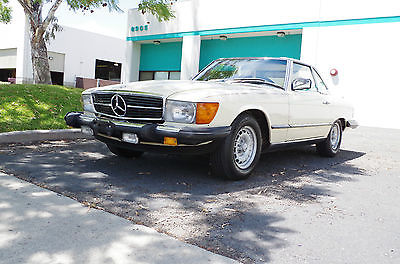 Mercedes-Benz : SL-Class 380 SL 1985 mercedes benz 380 sl tan with red low miles perfect condition