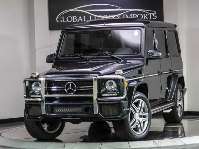 Mercedes-Benz : G-Class G63 AMG G63 AMG SUV Brush guard: headlight Bumper color: body-color Running boards: step