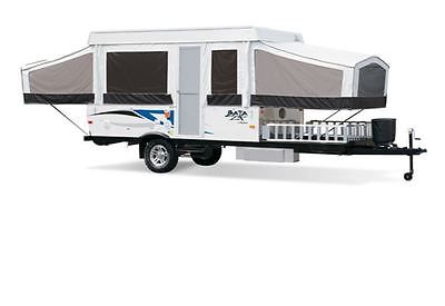 2011 Jayco Baja 12E Series Camper Trailer with Bike Port Deck