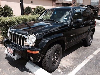 Jeep : Liberty LIMITED 02 jeep liberty limited 4 x 4 leather