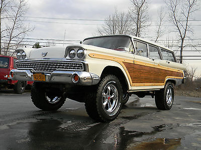 Ford : Other 5DR WAGON 1959 ford squire wagon custom 4 x 4