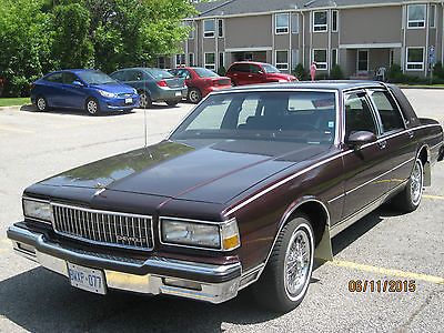 Chevrolet : Caprice yes 1989 chev caprice
