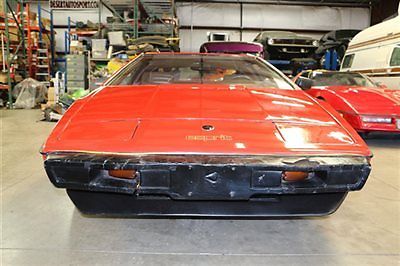 Lotus : Esprit 1977 lotus esprit s 1 barn find 100 complete running driving car hard to find