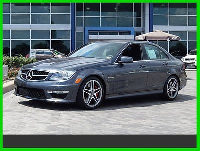 Mercedes-Benz : C-Class C63 AMG Certified 2013 c 63 amg used certified 6.2 l v 8 32 v automatic rear wheel drive sedan premium