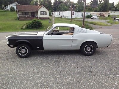 Ford : Mustang GT 1968 ford mustang fastback j code 302 gt car 1 of 1 very rare very nice l k