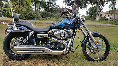 Harley-Davidson : Dyna 2013 harley fxdwg dyna better than new lots of extras