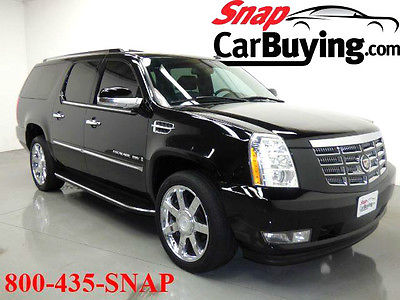 Cadillac : Other Platinum Sport Utility 4-Door 2008 cadillac escalade esv 1 owner only 49 k 22 inch wheels rear entertainment