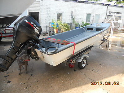 Carolina Skiff,'96 model, Suzuki 25hp '03 and magic tilt trailer