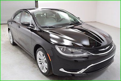 Chrysler : 200 Series Limited 2.4L I4 Gas FWD Sedan - UConnect 5.0in Back-up Camera 18inch Wheels Premium Cloth Seats 2015 Chrysler 200 Limited