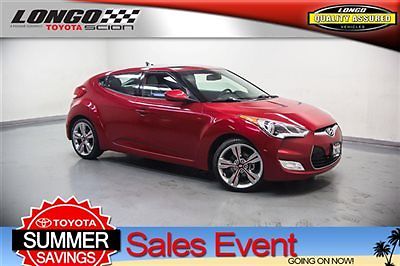 Hyundai : Veloster 3dr Coupe Automatic RE:MIX 3 dr coupe automatic re mix low miles automatic gasoline 1.6 l 4 cyl boston red