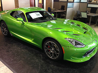 Dodge : Viper GTS 2014 viper srt gts coupe stryker green