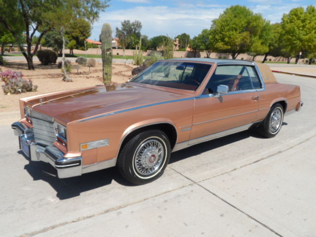 Cadillac : Eldorado BIARRITZ 1982 eldorado biarritz only 20 k original miles rust free so cal blue plate car