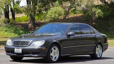 Mercedes-Benz : S-Class AMG 2002 mercedes benz s 55 amg very low miles