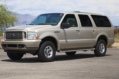 Ford : Excursion MONEY BACK GUARANTEE 2004 ford excursion diesel 4 x 4 limited leather 4 wd we bulletproof egr for 1900