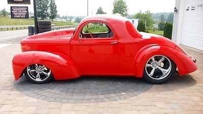 Willys : COUPE PRO  STREET 1941 willys pro street coupe streetrod show car beautiful and badddddd