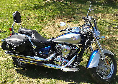 Kawasaki : Vulcan 2007 kawasaki vulcan 900 lt classic 1 367 original miles excellent condition