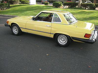 Mercedes-Benz : 300-Series 380SL 1981 mercedes 380 sl 2 calif owners only 78 k documents from day 1 window sticker