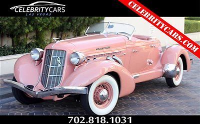 Other Makes : Boattail 1936 Auburn Boattail Roadster 1936 auburn boattail speedster roadster original car inline 8 cyl 3 speed trades