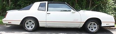 Chevrolet : Monte Carlo SS 1987 chevrolet monte carlo ss aerocoupe w t top all original just needs tlc