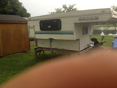 Polomino Truck Camper 1200 White Good Condition, Pop-UP Top
