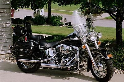 Harley-Davidson : Softail 2003 100 th anniversary harley davidson heritage classic only 7 500 miles