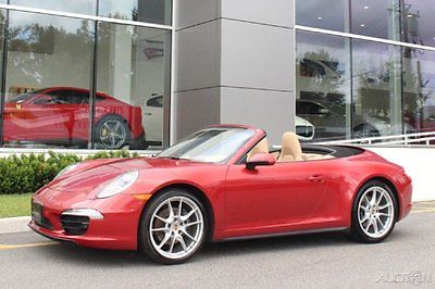 Porsche : 911 Carrera 4 Cabriolet PDK Navigation Premium Bose Sport Chrono Sensors Power Seats S Wheels Crest Plus