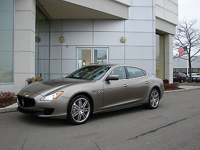 Maserati : Quattroporte Zegna 2015 maserati quattroporte zegna edition gts sedan 4 door 3.8 l